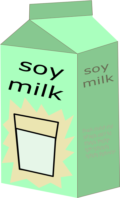 Medium Image - Soy Milk Clipart (481x800)