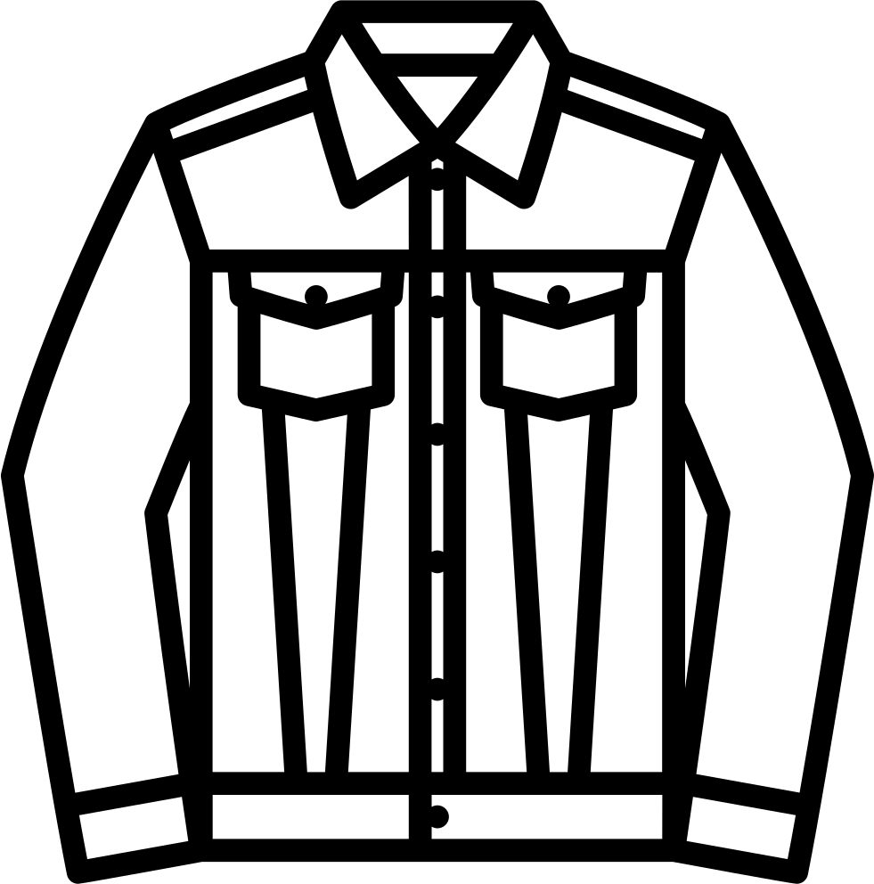 Denim Jacket Comments - Jacket Icon (981x992)
