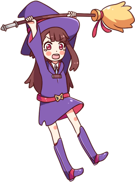 8,230 Views - Little Witch Academia Gif Akko Bunny (300x417)