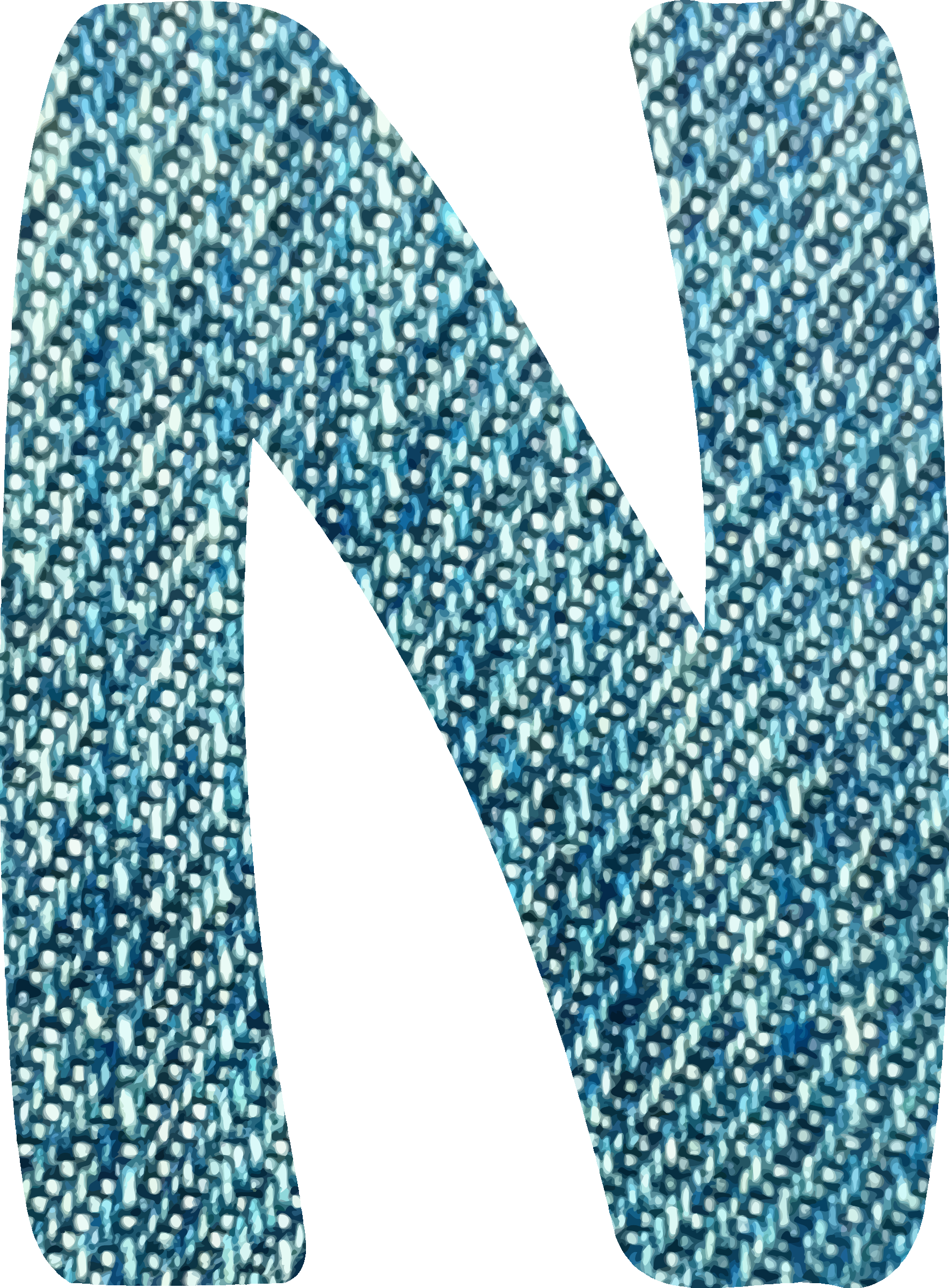 Denim Alphabet, - Alphabet N (1768x2400)