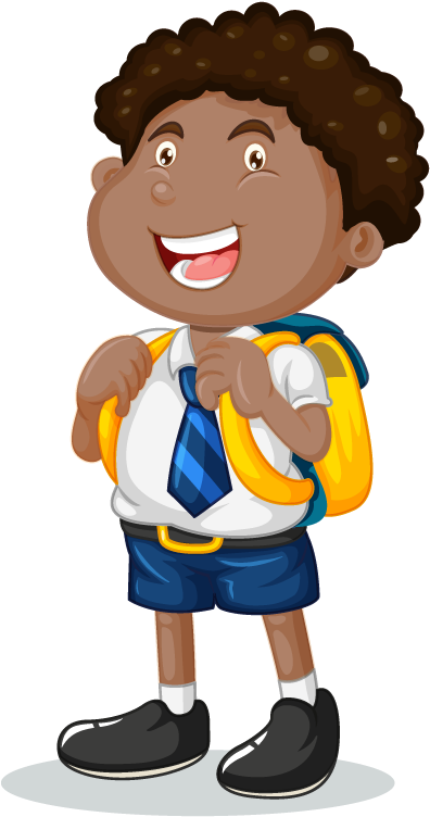 The Book Series - Criancas De Farda Escolar Em Desenho (407x767)