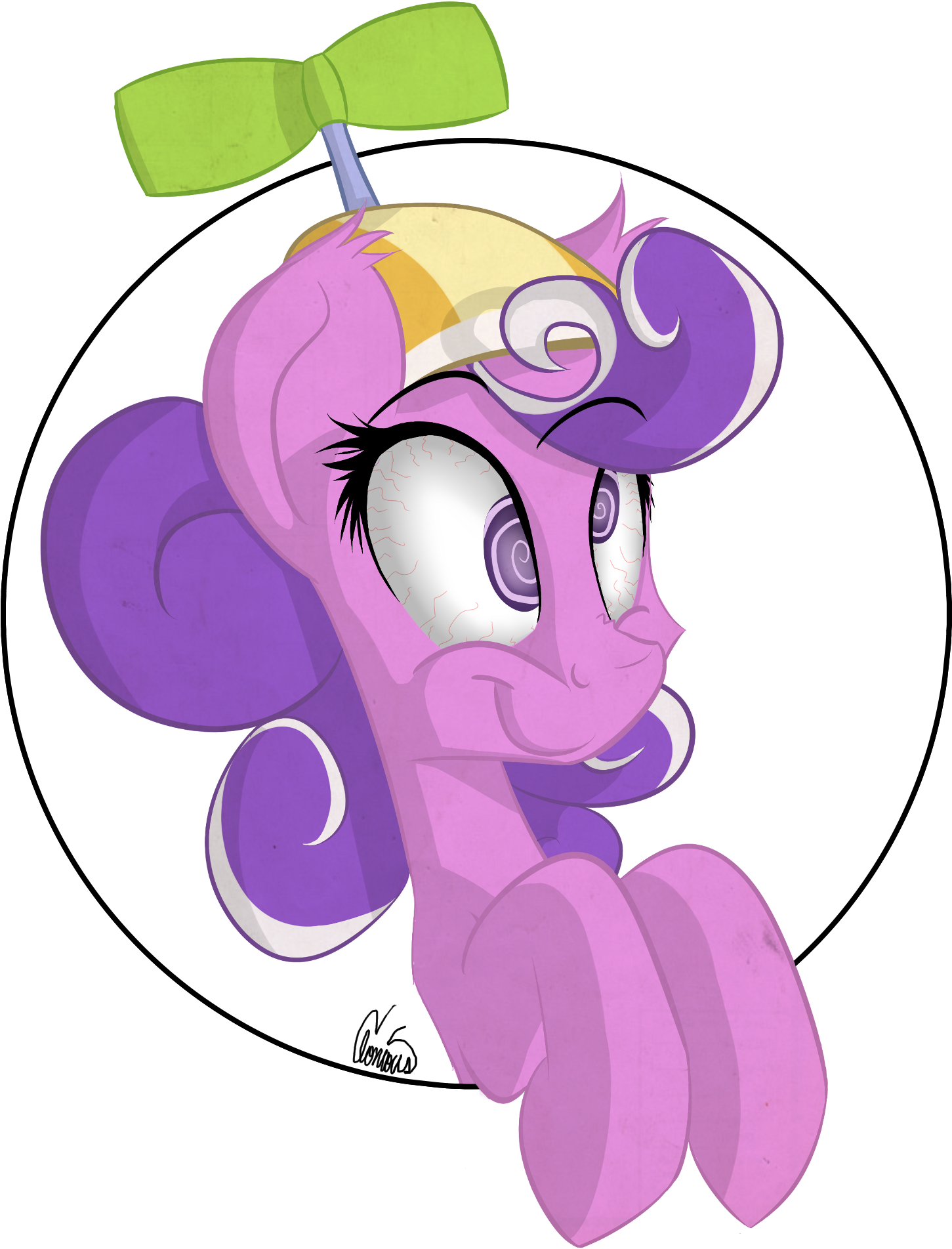 Pony Pink Purple Mammal Cartoon Fictional Character - Cartoon (1653x2000)