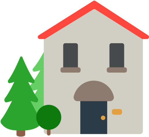 House Clipart Emoji - Emoji Home (512x512)