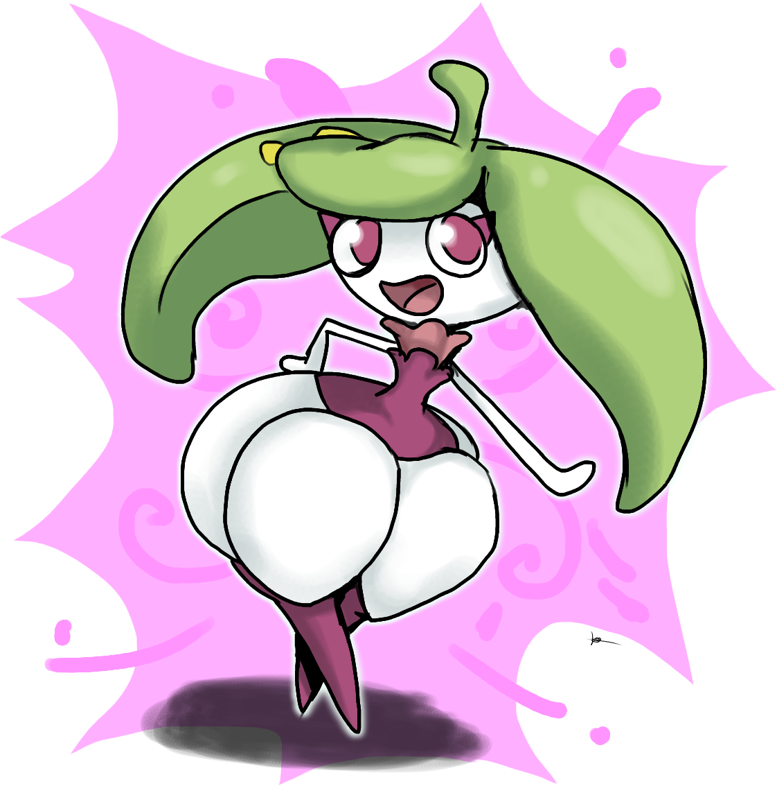 Pokémon Sun And Moon Pink Green Mammal Fictional Character - Pokemon Moon Cute Pokemon (1164x1221)