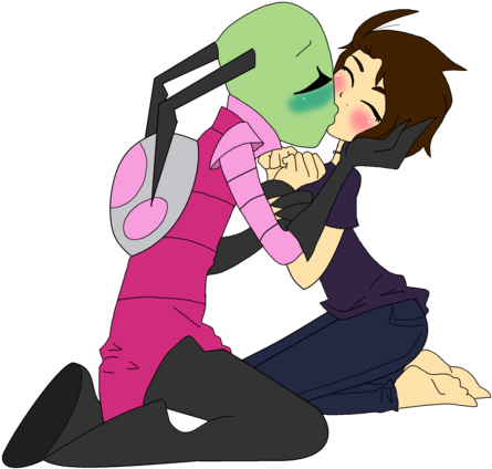 Zim Wallpaper Titled Zahr - Cartoon (500x444)