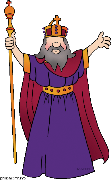 Charlemagne Cliparts - Middle Ages Kings Cartoon (405x648)