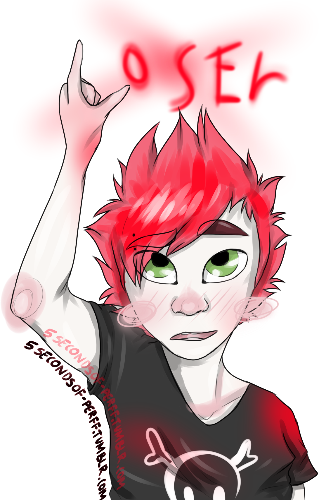 Alalala I Tried A Different Style And It's Da Cutest - Cartoon (1280x1707)