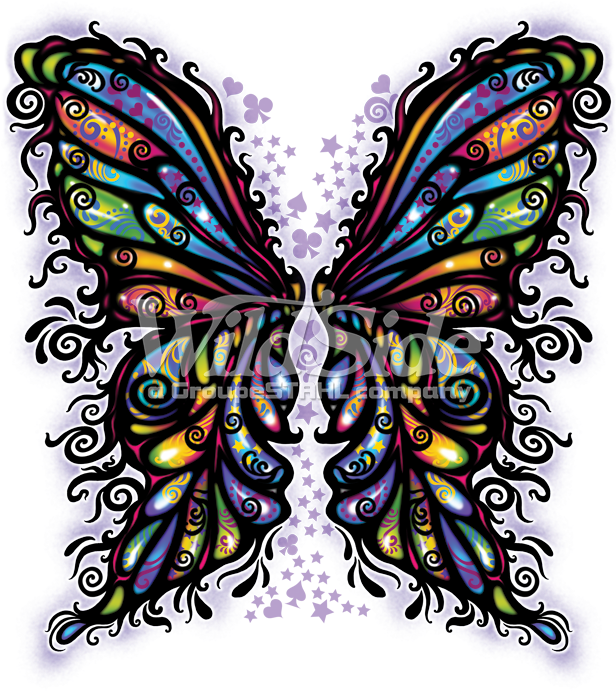 Butterfly Wings Tattoo - Artix Butterfly Wings Match W Tattoo Birthday Christmas (709x709)