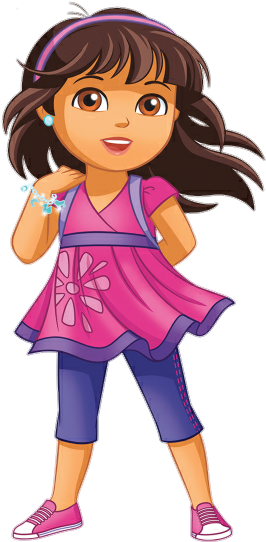 Cartoon Characters - Dora E Os Amigos Na Cidade (269x555)