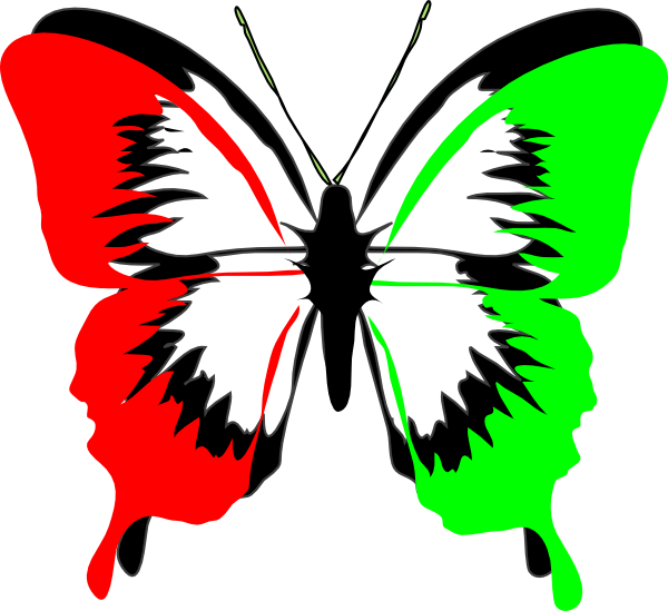 Butterfly Clip Art (600x549)