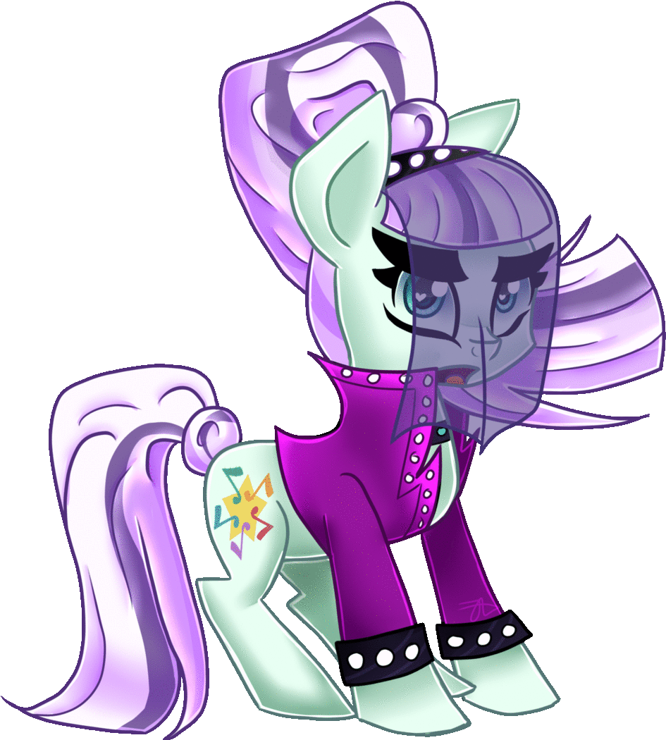 Countess Coloratura, Cute, Heart Eyes, Jacket, Ponytail, - Cartoon (970x1079)