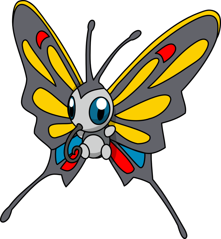 Beautifly By Mighty355 - We Dreamed Of Creating The World's Strongest Pokemon (858x930)