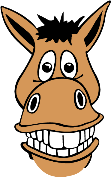 Cartoon Horse Pics - Face Of A Horse Cartoon (500x600)