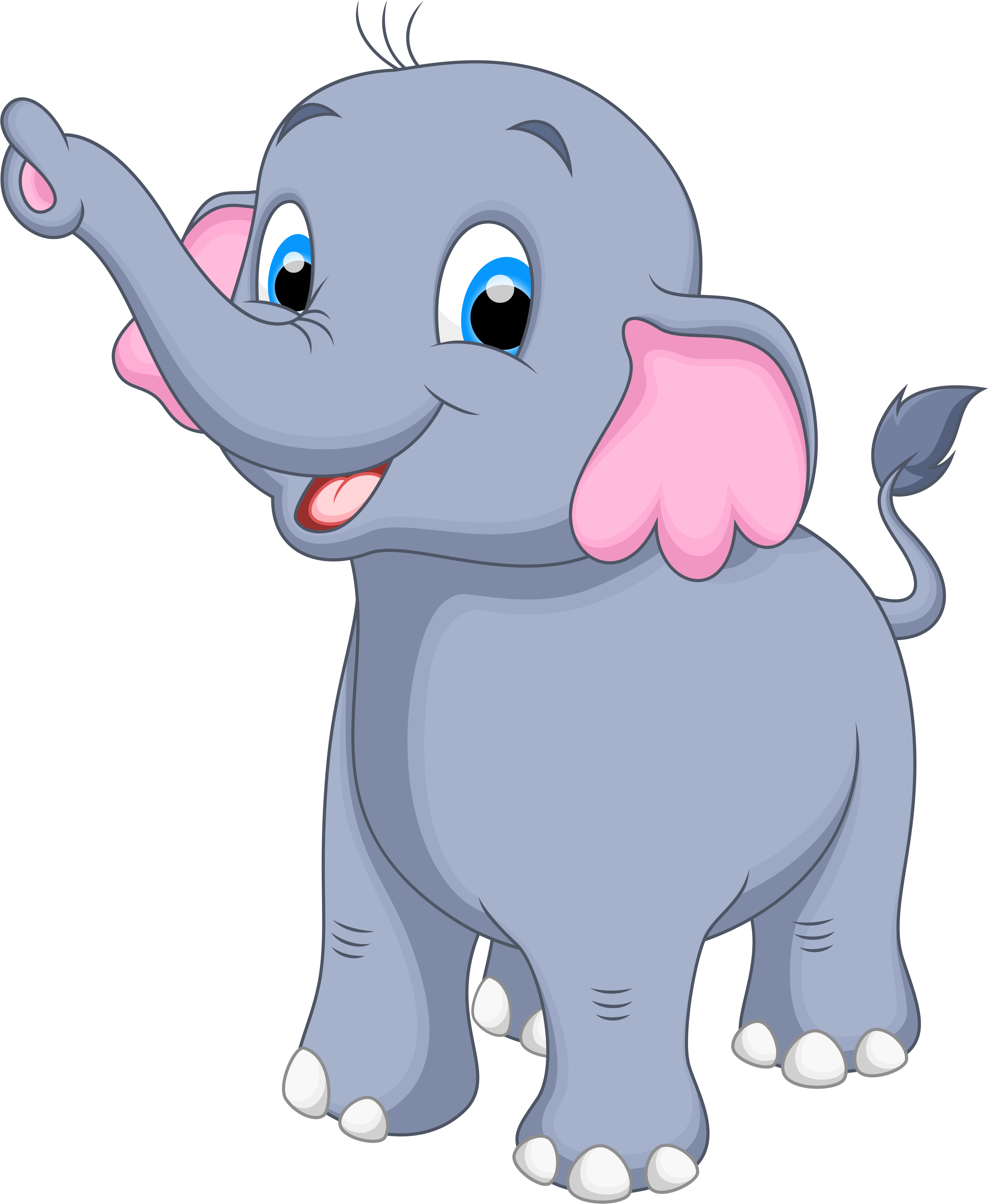 0, - Elephant Clipart (4285x5202)