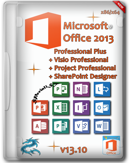Microsoft Office 2013 Professional Plus Visio Project - Microsoft Office 2013 (450x570)