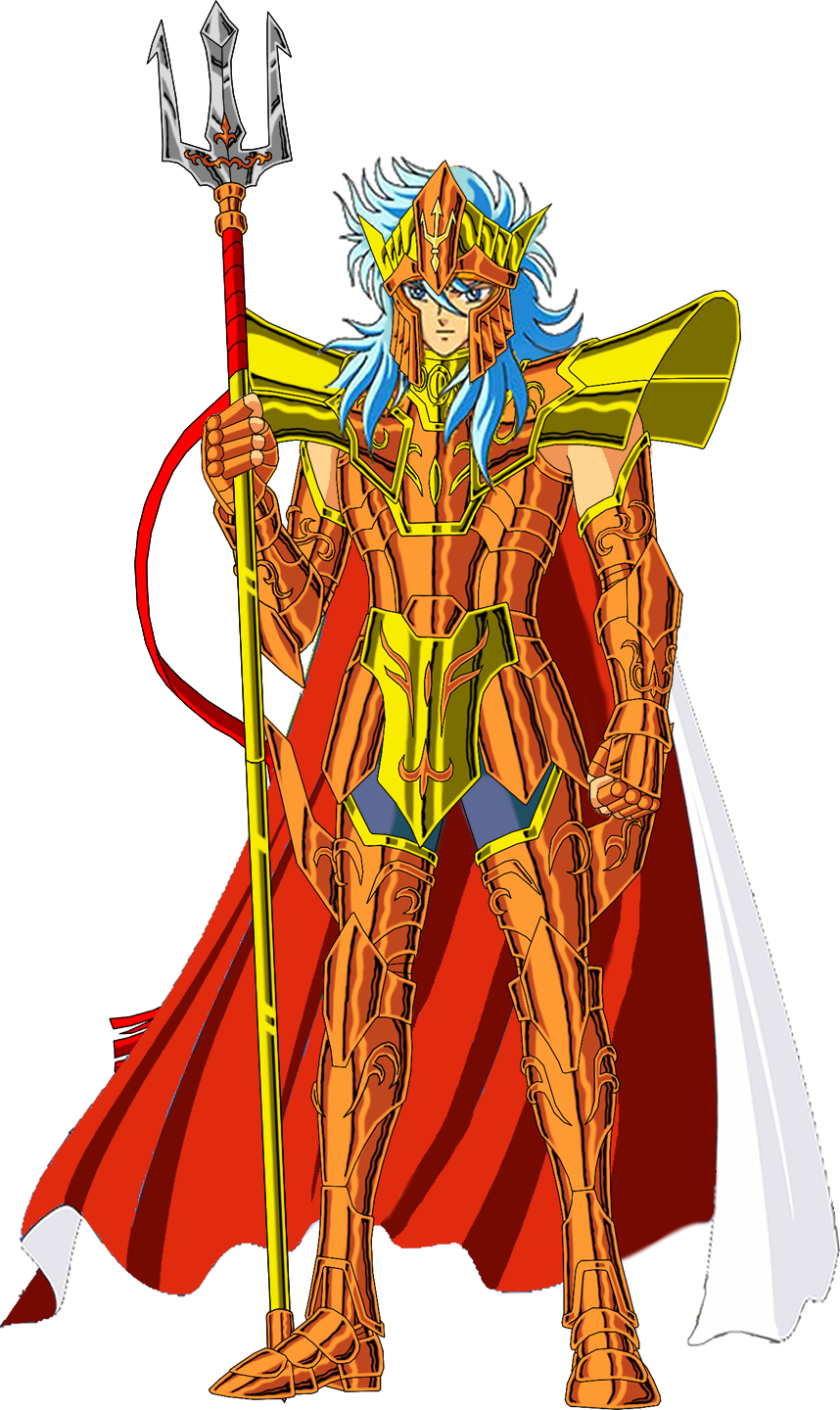 Poseidon Julian [1] By Rodrigo6620 - Armadura De Poseidon (858x1440)