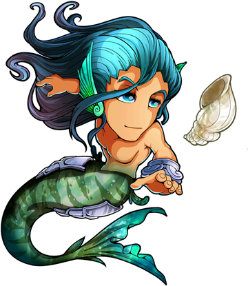 Triton/heroic - Cartoon (400x480)