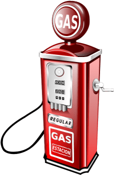 Vintage Petrol Pump - Cars Gas Pump Clip Art (400x400)