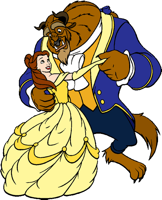 Beauty And The Beast Cliparts (550x675)