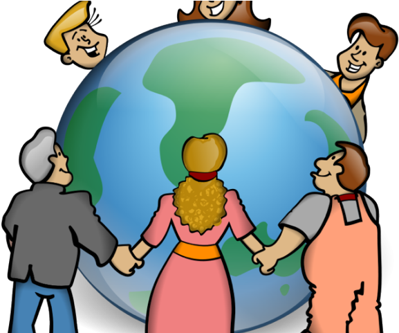 Earth Day Clipart Sharing The Planet - Los Guardianes Del Planeta (640x480)