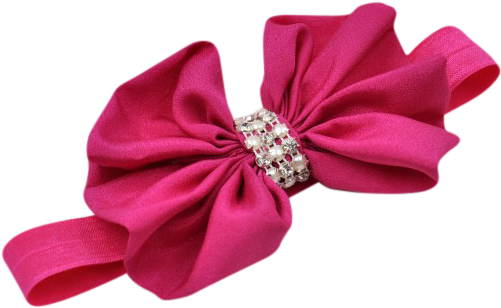 Baby Girl Headband, Girls Headband, Pink Headband, - Transparent Girl Hair Bow Png (800x531)