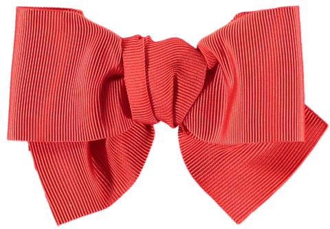 Grosgrain Red Hair Bow - Grosgrain (480x333)