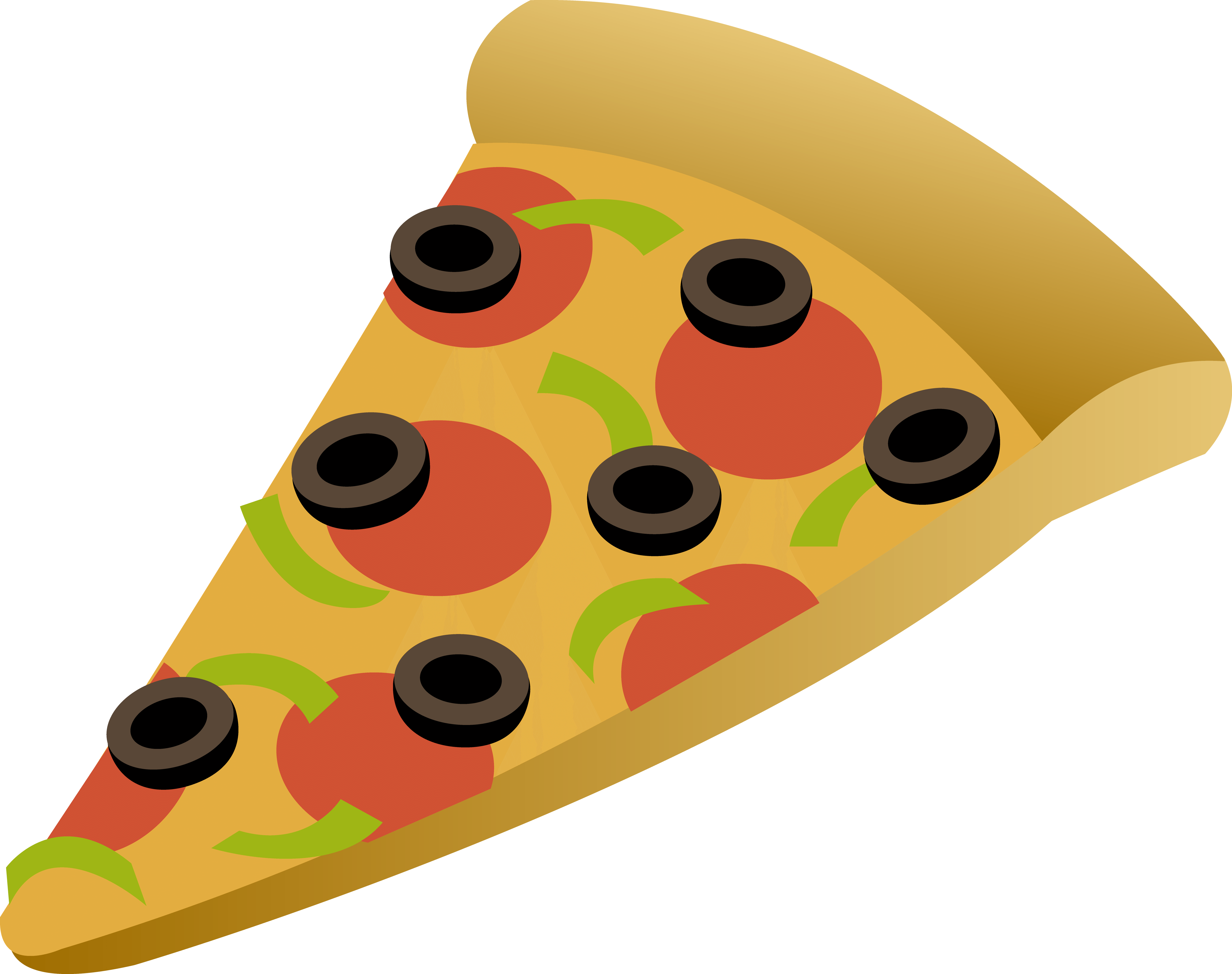 Pizza Slice Clip Art - Pizza Slice Clip Art (5307x4197)