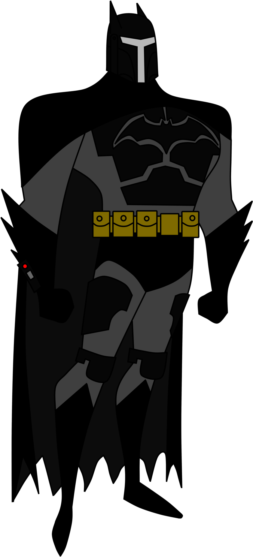The Goddamn Batmandalorian By Mirtagevfett The Goddamn - Batman Gotham Knights 1997 (900x1970)