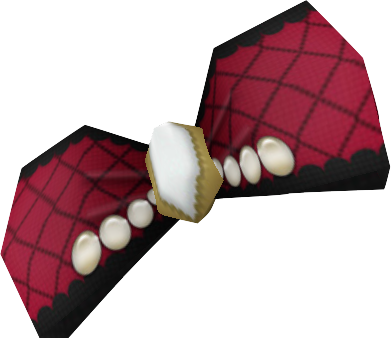 Red Fancy Hair Bow - Purple (391x338)