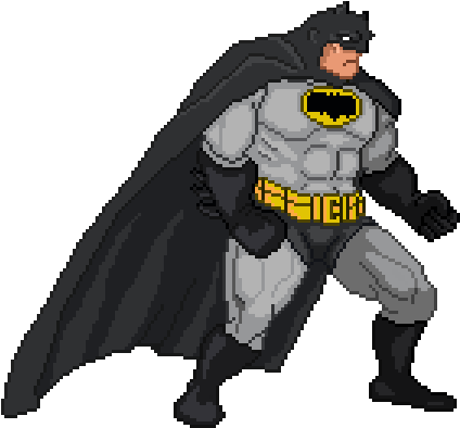 Batman Idle By Pdexter - Batman Gif Transparent Background - (450x450) Png  Clipart Download