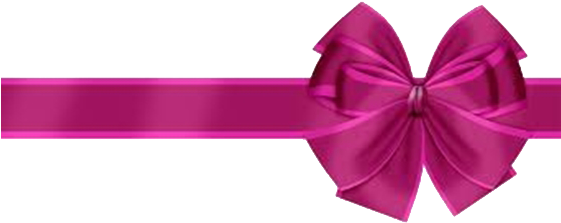 Pink Bow Ribbon Png Free Download - Mulher Que Teme Ao Senhor Essa Será Louvada (560x241)