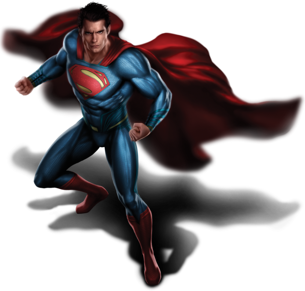 Download Batman Vs Superman Transparent Png For Designing - Batman Vs Superman Superman Png (1000x953)