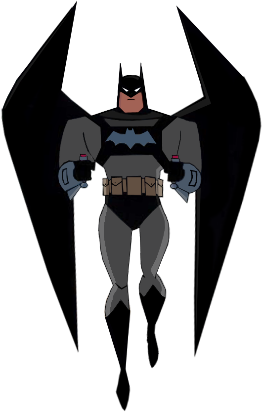 The New Batman Adventures Batman By Alexbadass - New Batman Adventures Batman (557x860)