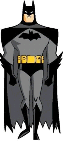 Batman Talking - Superhero Old Cartoon (500x500)
