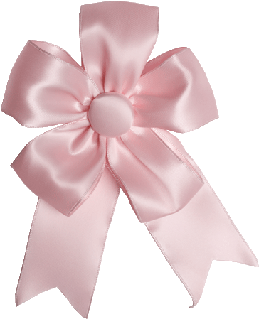 Pink Bow Ribbon Transparent Images - Ribbon (413x500)