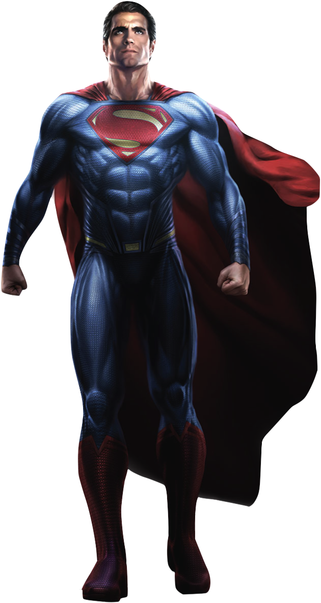 Superman-bvs Png By Nickelbackloverxoxox - Superman Cardboard Cutout (630x1182)