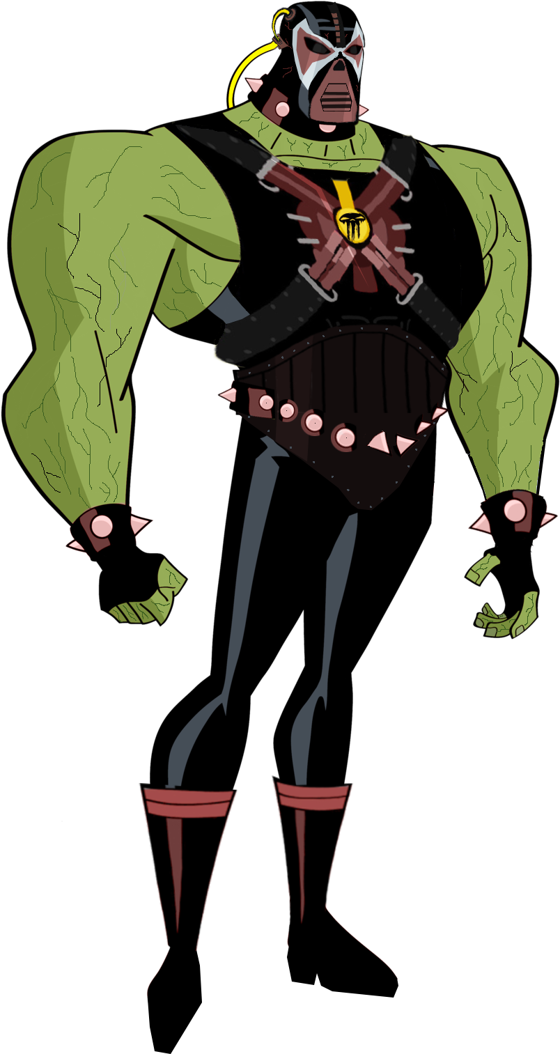 Bane Batman Dc Animated Universe Animated Series Television - Batman And Robin Bane (1024x1582)