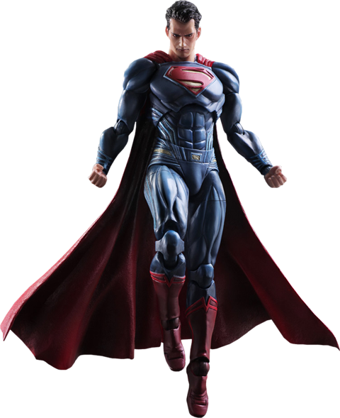 Dc Comics Collectible Figure Superman - Play Arts Kai Batman V Superman (480x589)