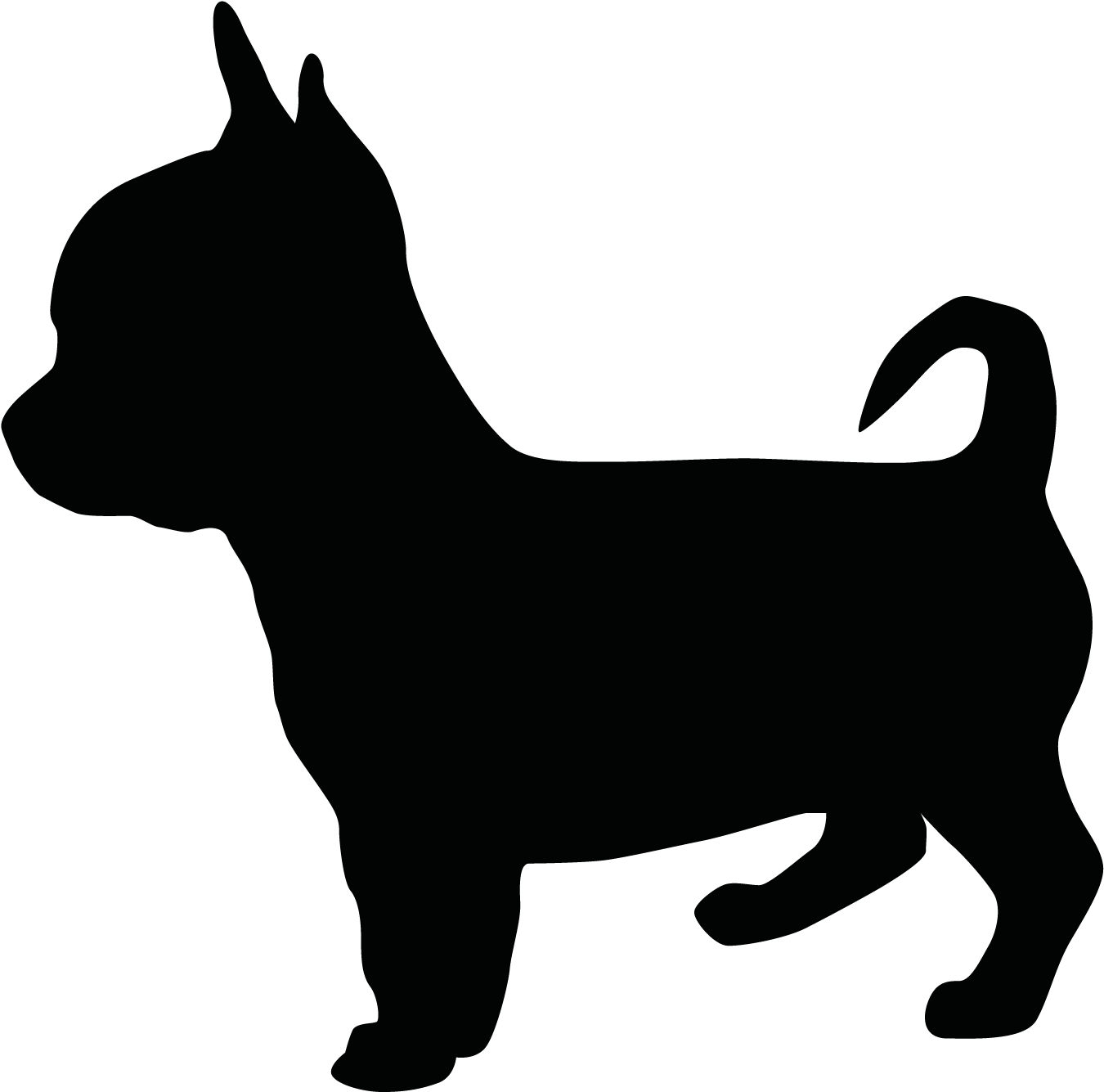 For Puppies - Golden Retriever Puppy Clipart Silhouette (1481x1481)