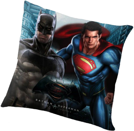 Díszpárna Karácsonyra Batman Vs Superman - Superman Vs Batman Kussen 40 X 40 (900x500)