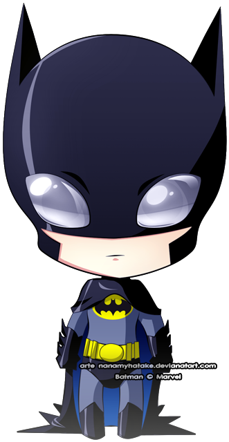 Latest Gallery Contributors - Batman Anime Chibi (400x650)