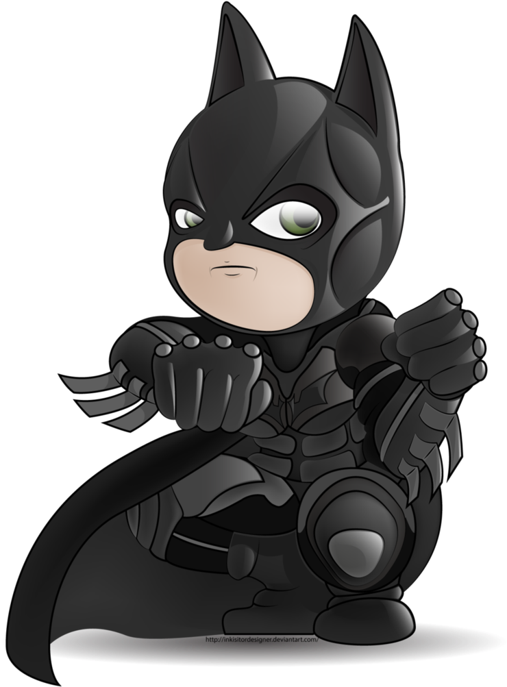 Batman / Commission For Kenyun1975 By *inkisitordesigner - Batman Cute Cartoon Png (788x1013)