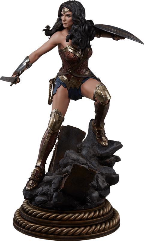 The Sideshow Collectibles “batman V Superman - Wonder Woman 2017 Mini Statue (480x801)