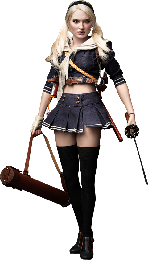 Hot Toys Babydoll Sixth Scale Figure - Emily Browning Suker Punch (480x843)