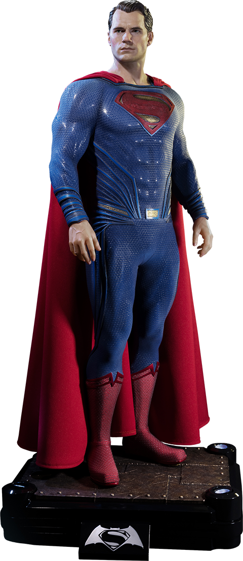 Superman Polystone Statue - Fleischer Superman Rescue Lois Lane Statue (480x1106)
