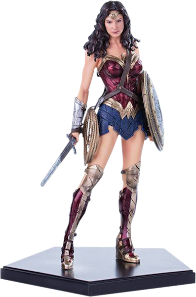 Batman Vs Superman - Iron Studios Wonder Woman (397x600)