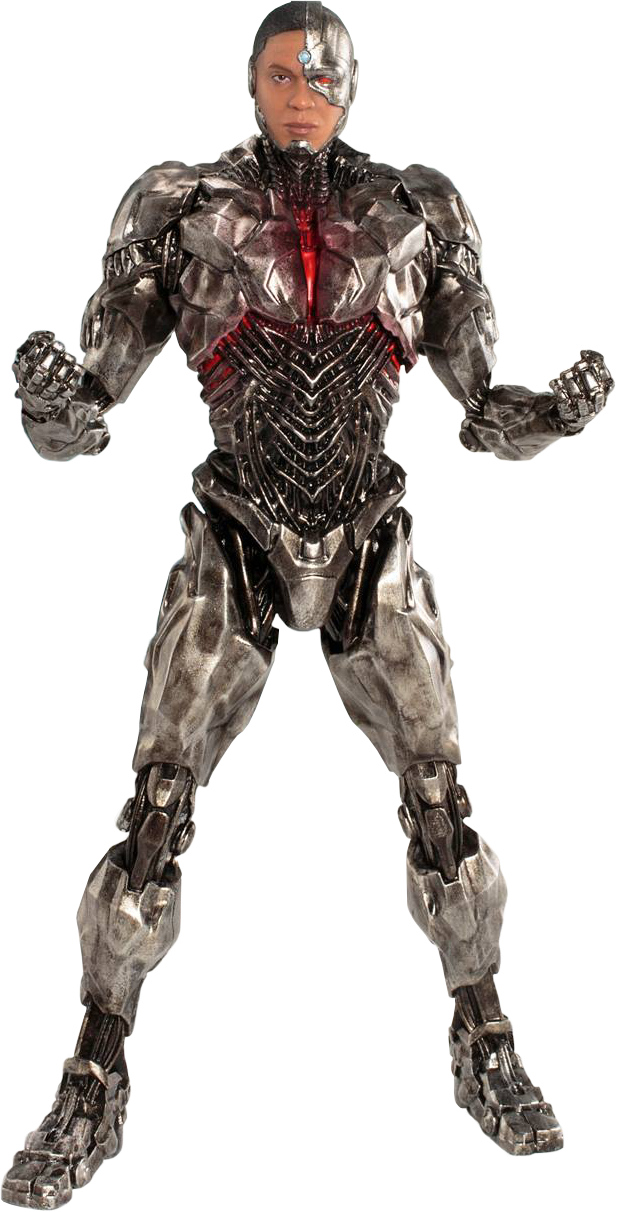 Justice - Night Begins To Shine Cyborg (617x1212)