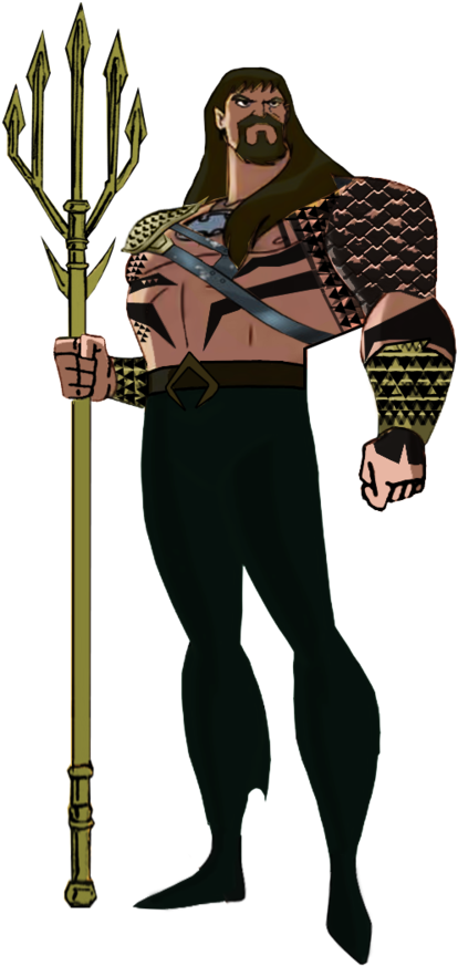Batman Vs Superman Manips & Art - Aquaman Justice League Unlimited (600x908)
