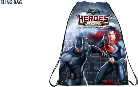 Batman Vs Superman Run 2016 Sling Bag - Batman Ve Superman Pelerinli Süvarinin El Kitabı Artemis (600x300)