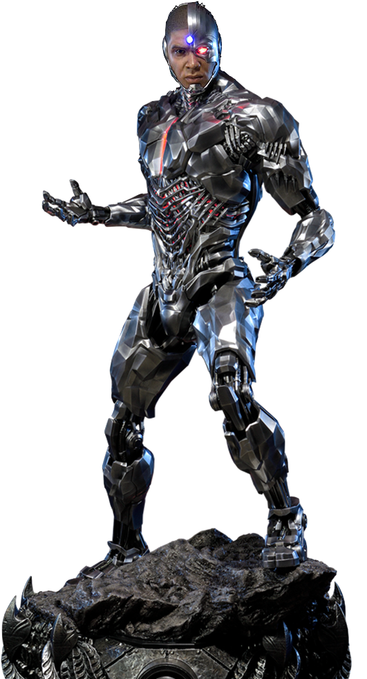 Prime1 Studio Dc Comics Justice League Cyborg Statue - Cyborg (707x1000)